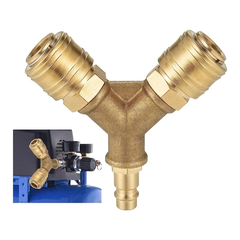 Compression Fitting Brass - Distribuidor de Ar Comprimido Aprimorado de