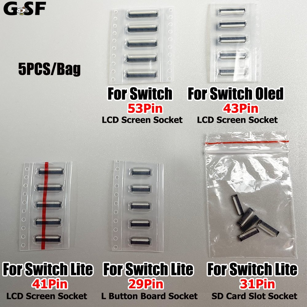 Push Fit Connector - 5 pçs nova tela lcd fpc