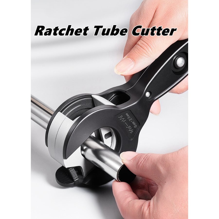 Pipe Cutter Ratchet - Cortador de Tubos com Catraca 8-29mm,