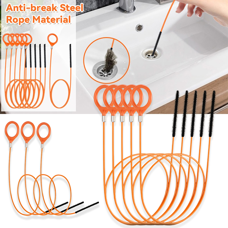 Drain Snake Flexible - Ferramenta Flexível e Resistente para Remoção