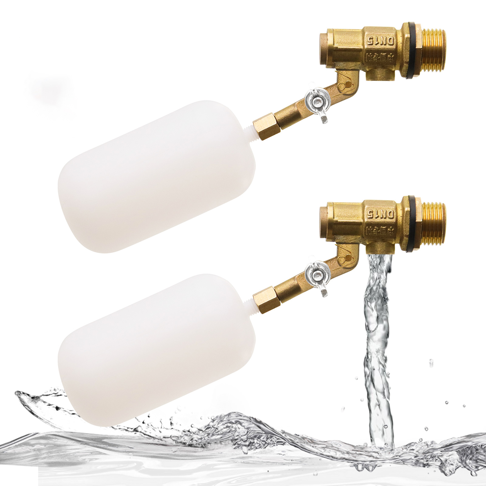 Float Ball Valve - 1/2 Polegada bola flutuante de bezerro