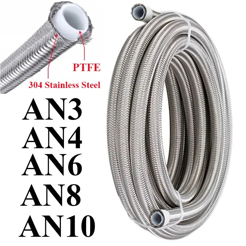 Ptfe Tape Thread - 1m/2m/3m/5m an3 an4 an6 an8 an10