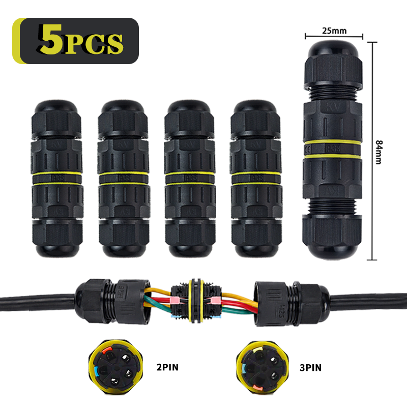 Push Fit Connector - Conector Rápido à Prova d'Água IP68