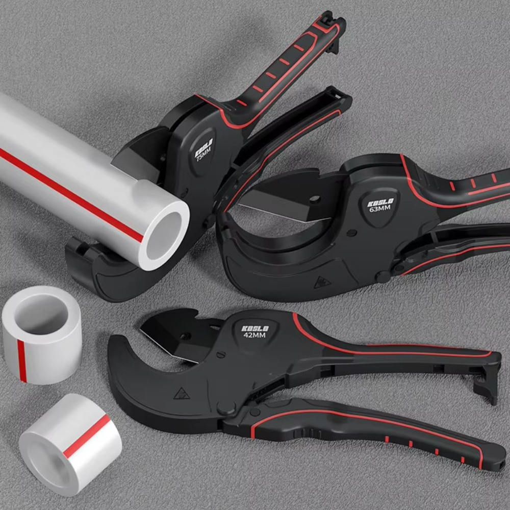 Pipe Cutter Ratchet - Tesoura de Encanamento Profissional com Lâmina