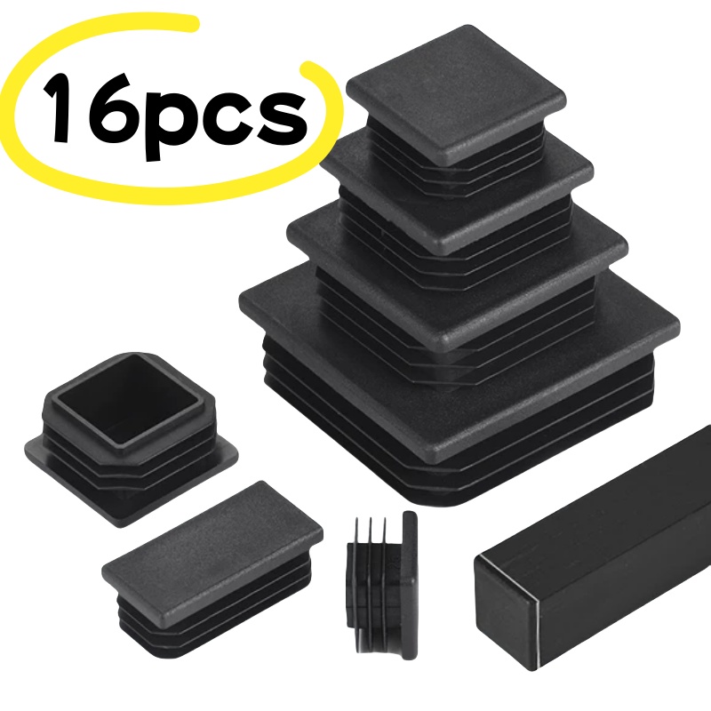 Plastic Pipe Clip - 16 pçs tampa de extremidade de