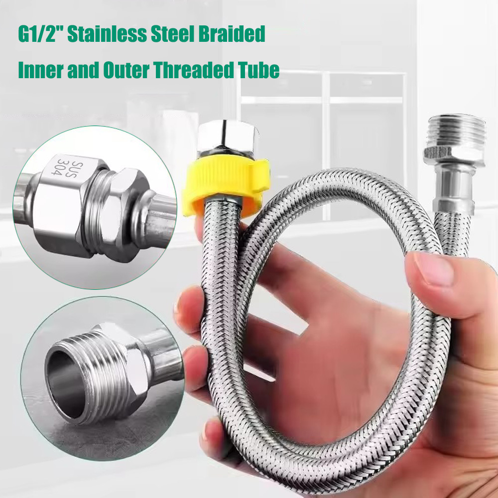 Flexible Hose Braided - 1 unidade de Mangueira Flexível Trançada