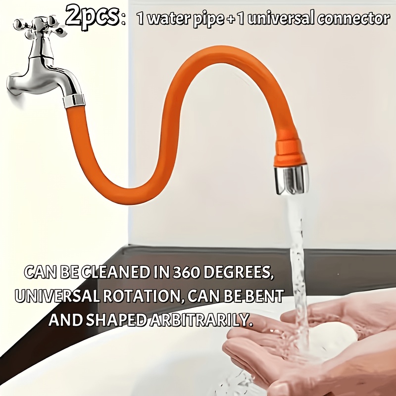 Flexible Hose Braided - Extensor de Torneira Dobrável 2 em