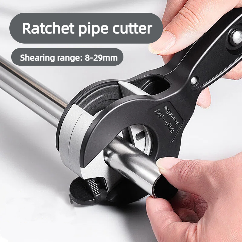 Pipe Cutter Ratchet - Cortador de tubos com catraca, para