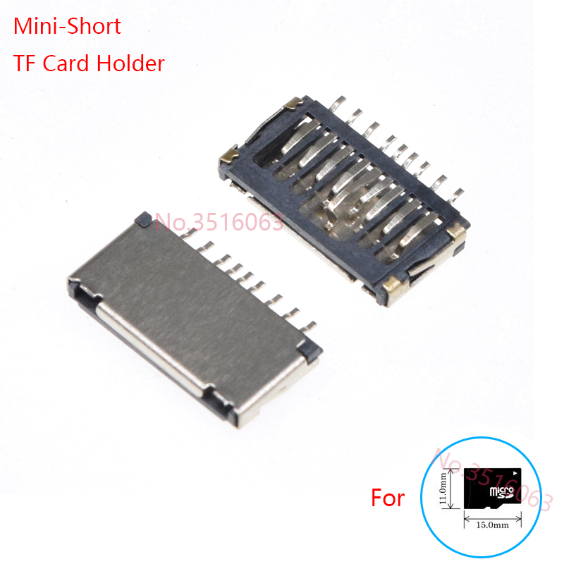 Push Fit Connector - 5/10 pces mini-curto ultra-fino suporte de
