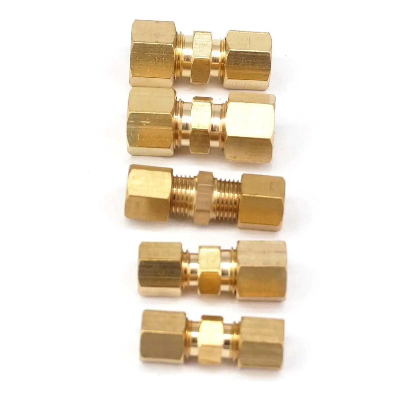 Compression Fitting Brass - Encaixe de compressão para tubo o.d
