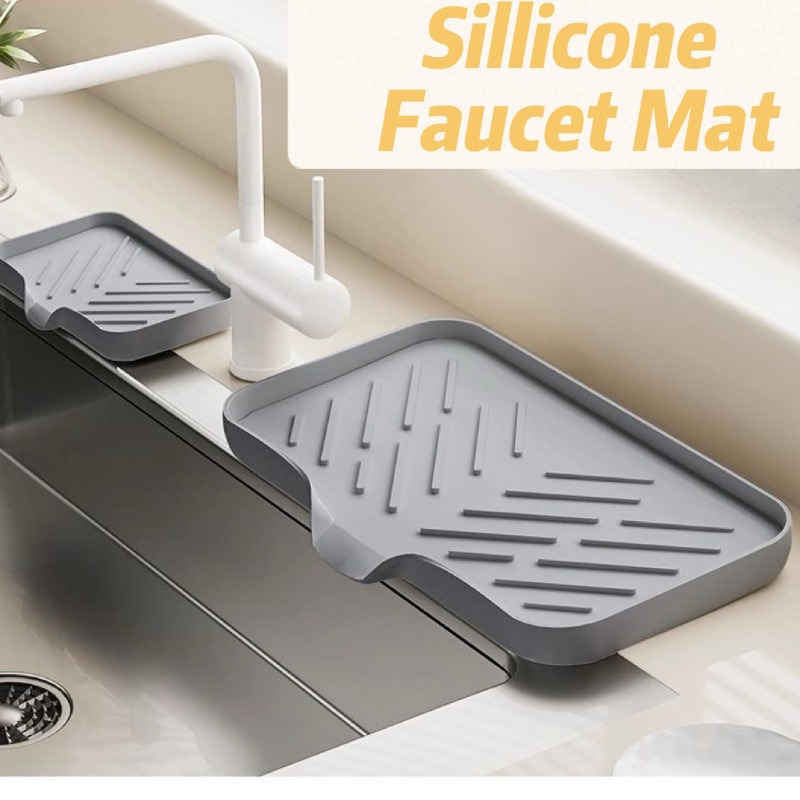 Silicone Tap Washer - Suporte de Saboneteira de Silicone Auto