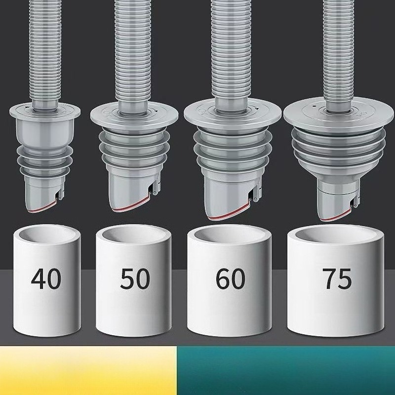 Drain Pipe Clip - Pia plug tubo de esgoto anel