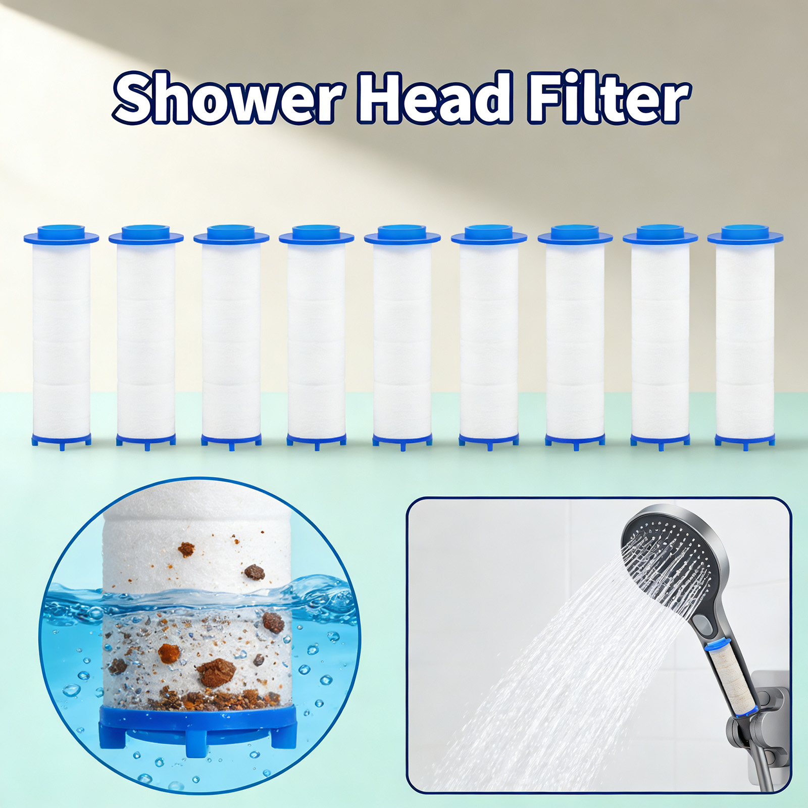 Shower Valve Cartridge - Cartucho de filtro de chuveiro de