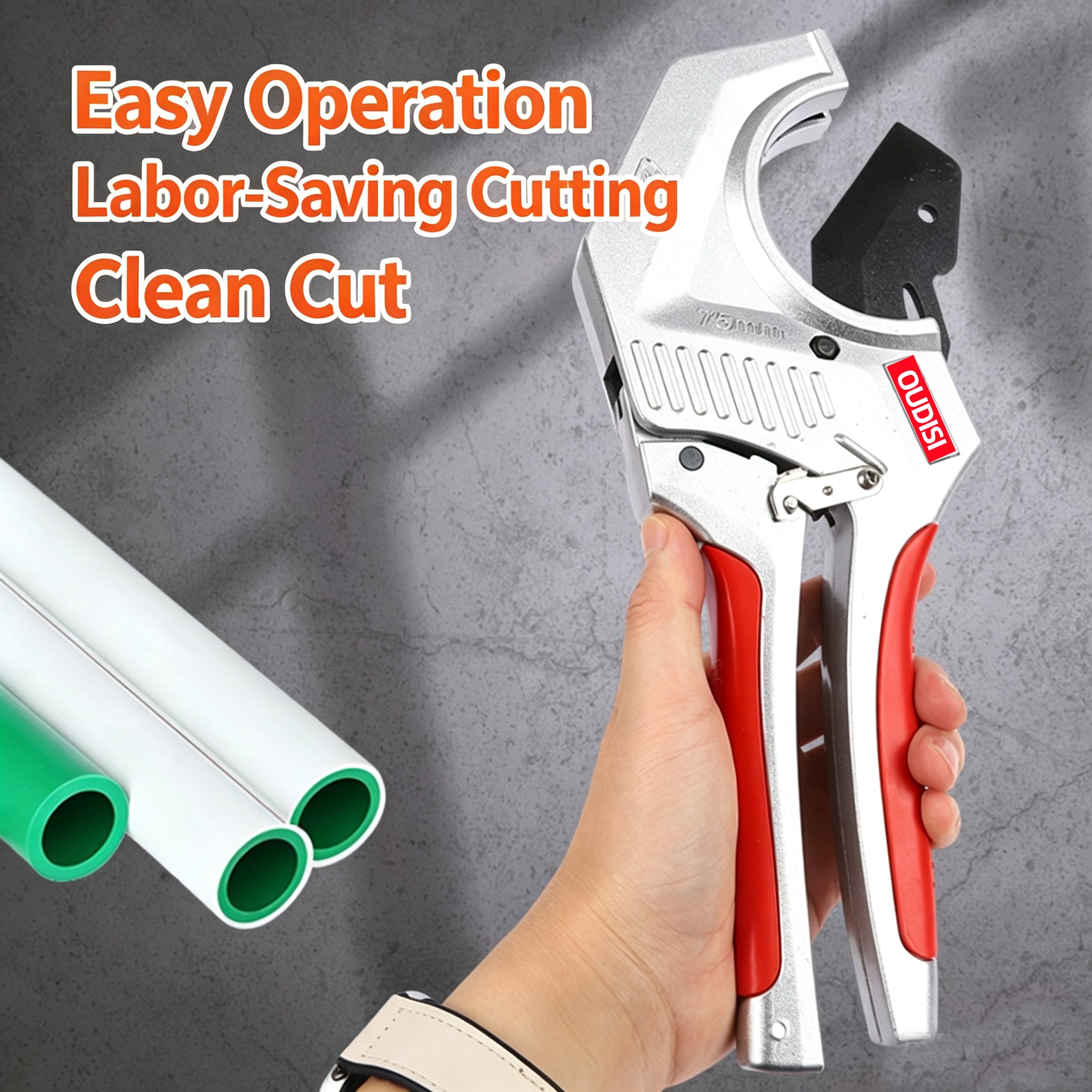 Pipe Cutter Ratchet - Cortador de Tubos com Catraca de