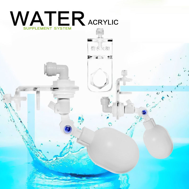 Float Ball Valve - Aquarium automático adicionar água acrílica acessórios