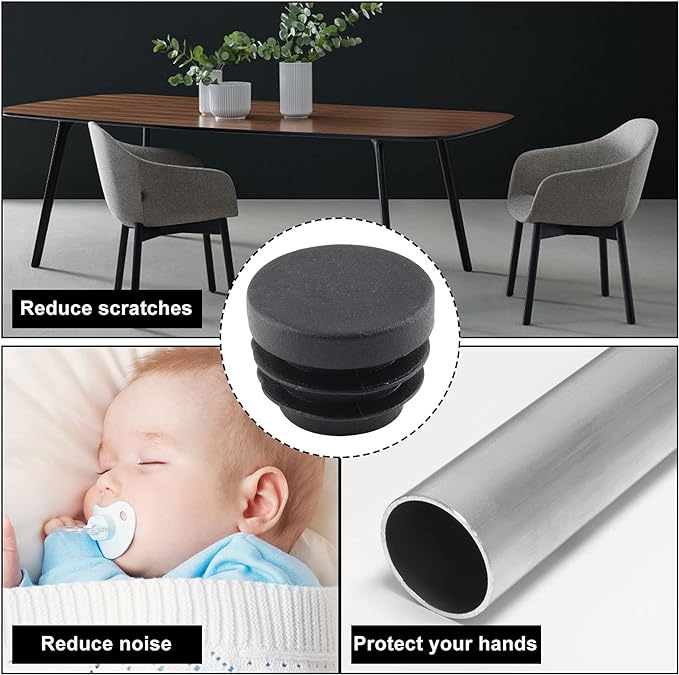 8 Peças de Tampões Redondos Pr - Plastic Pipe Clip avaliação e preço