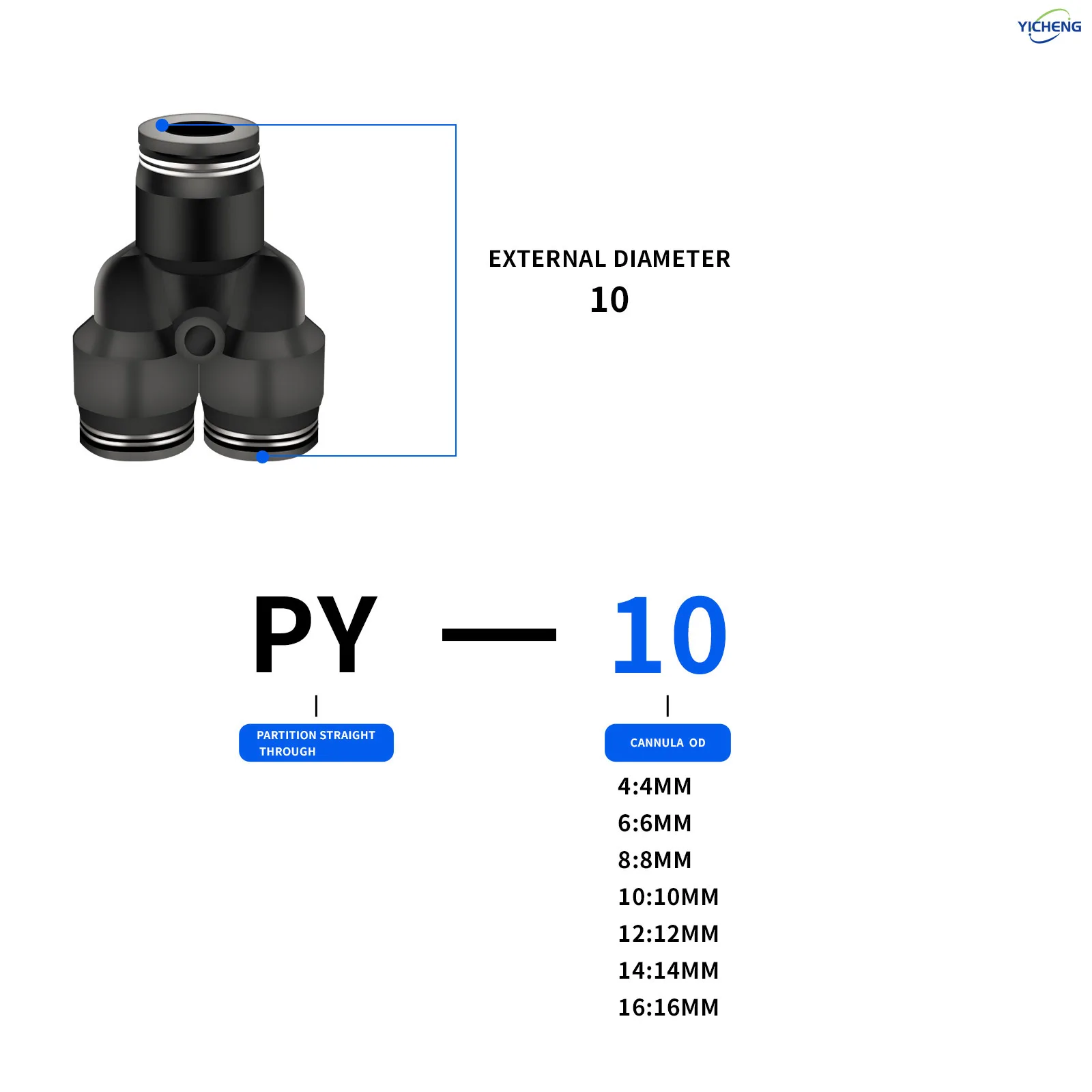 Conector de mangueira ID de 10 - Push Fit Connector avaliação e preço