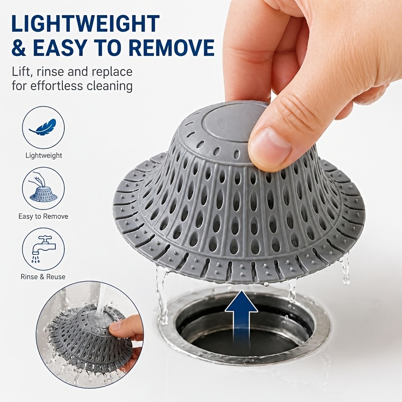Coletor de Cabelos Dobrável de - Drain Pipe Clip avaliação e preço