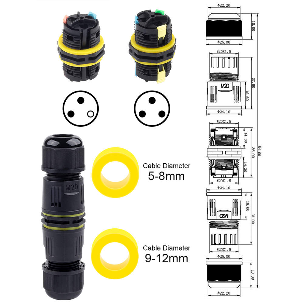 1 peça conectores de fio adapt - Push Fit Connector avaliação e preço