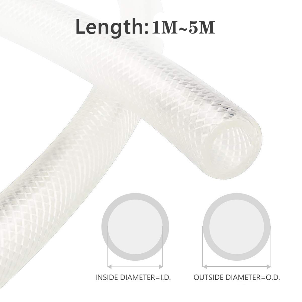 Tubo de vinil flexível de pvc  - Flexible Hose Braided avaliação e preço