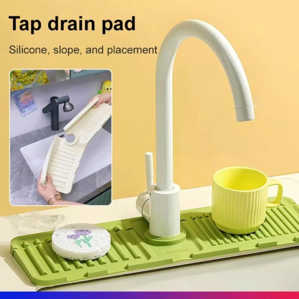 Tapete de drenagem de torneira - Silicone Tap Washer avaliação e preço