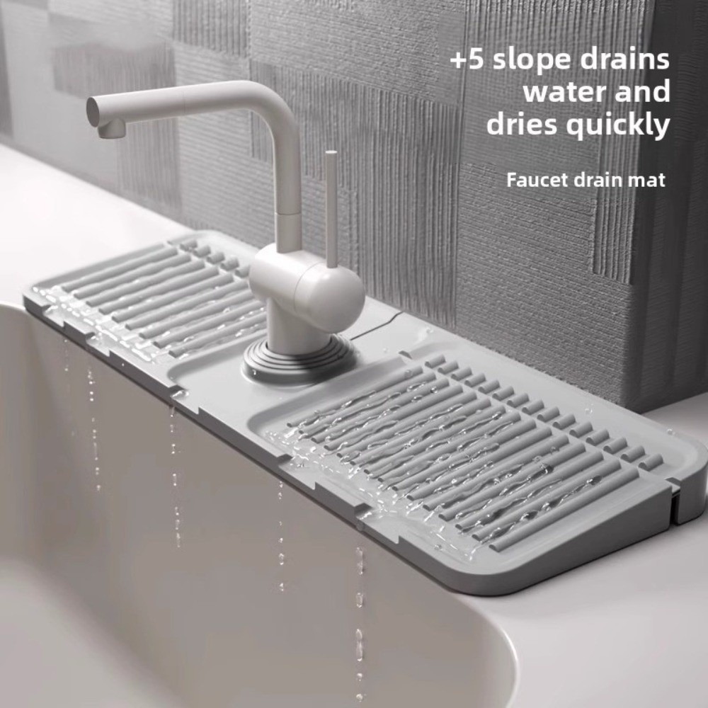 Tapete de drenagem de torneira - Silicone Tap Washer avaliação e preço