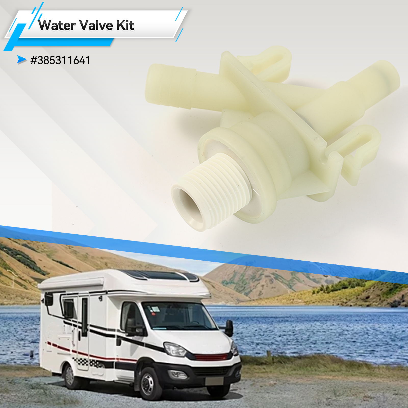 Kit de válvula de água de plás - Toilet Fill Valve avaliação e preço
