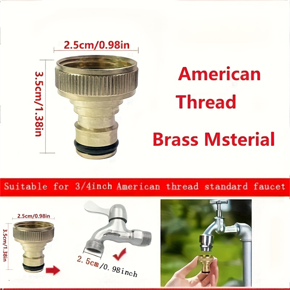 Conexões de Mangueira Rosquead - Compression Fitting Brass avaliação e preço