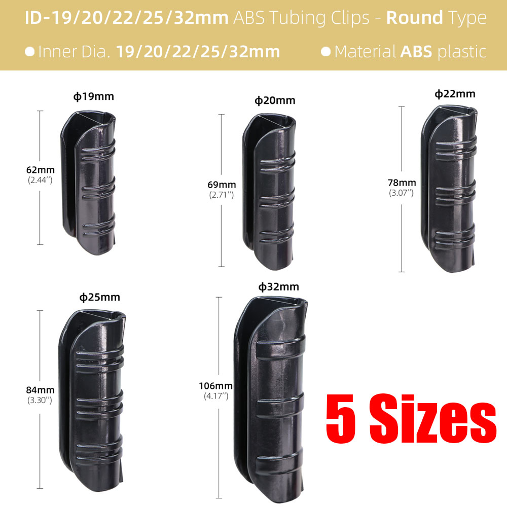 20-50 pces 19/20/22/25/28mm cl - Plastic Pipe Clip avaliação e preço