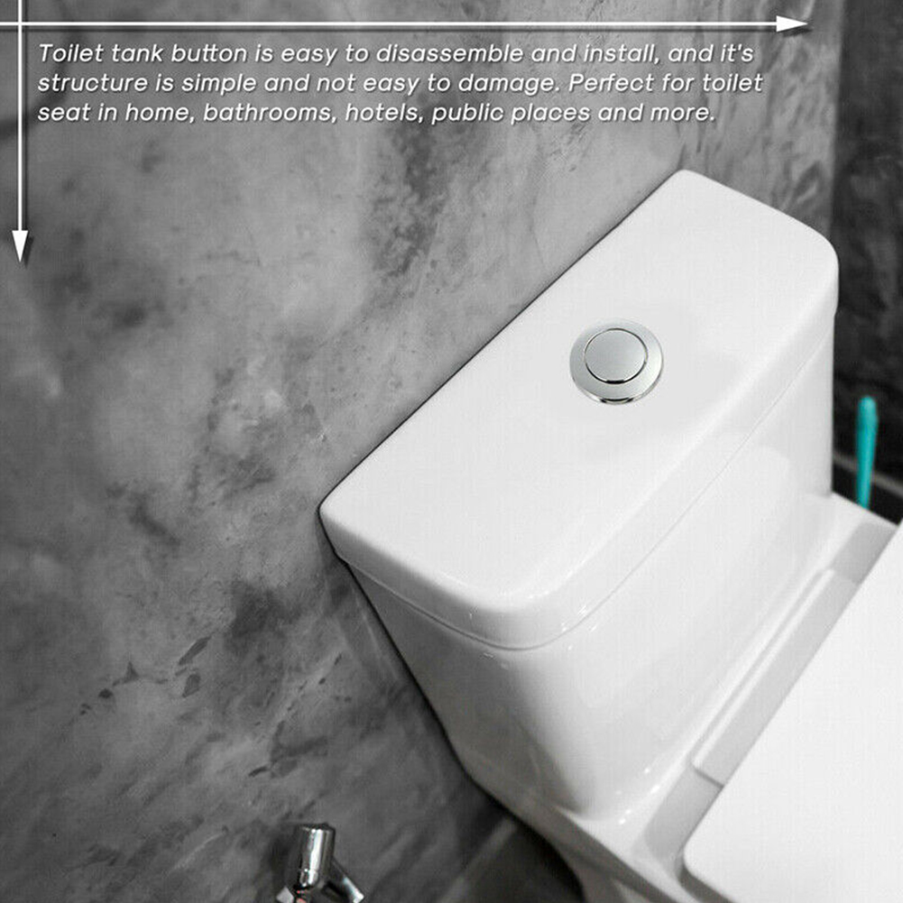 1pc 38mm universal flush botão - Toilet Fill Valve avaliação e preço