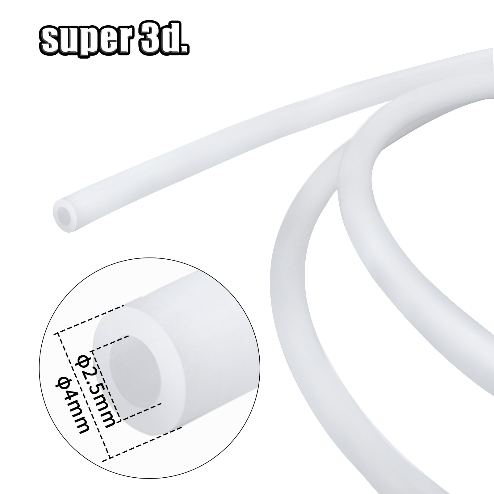Tubo PTFE Bambu Lab 1/2/50M, I - Ptfe Tape Thread avaliação e preço