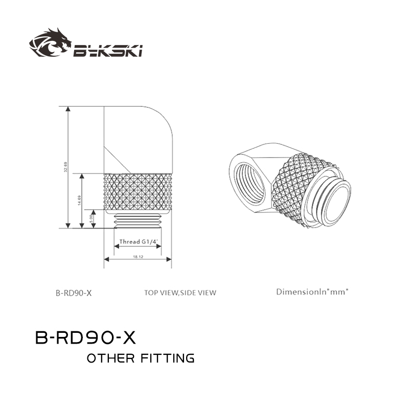 Bykski g1/4 ''encaixe de compr - Compression Fitting Brass avaliação e preço