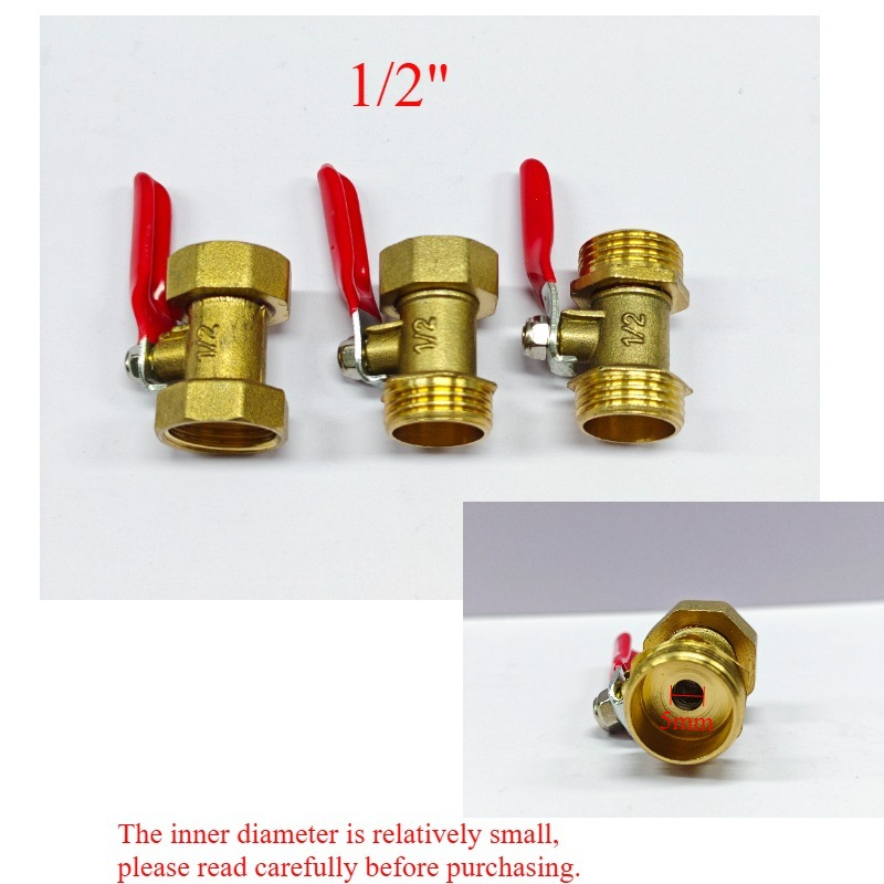 Válvula de esfera pequena de l - Compression Fitting Brass avaliação e preço