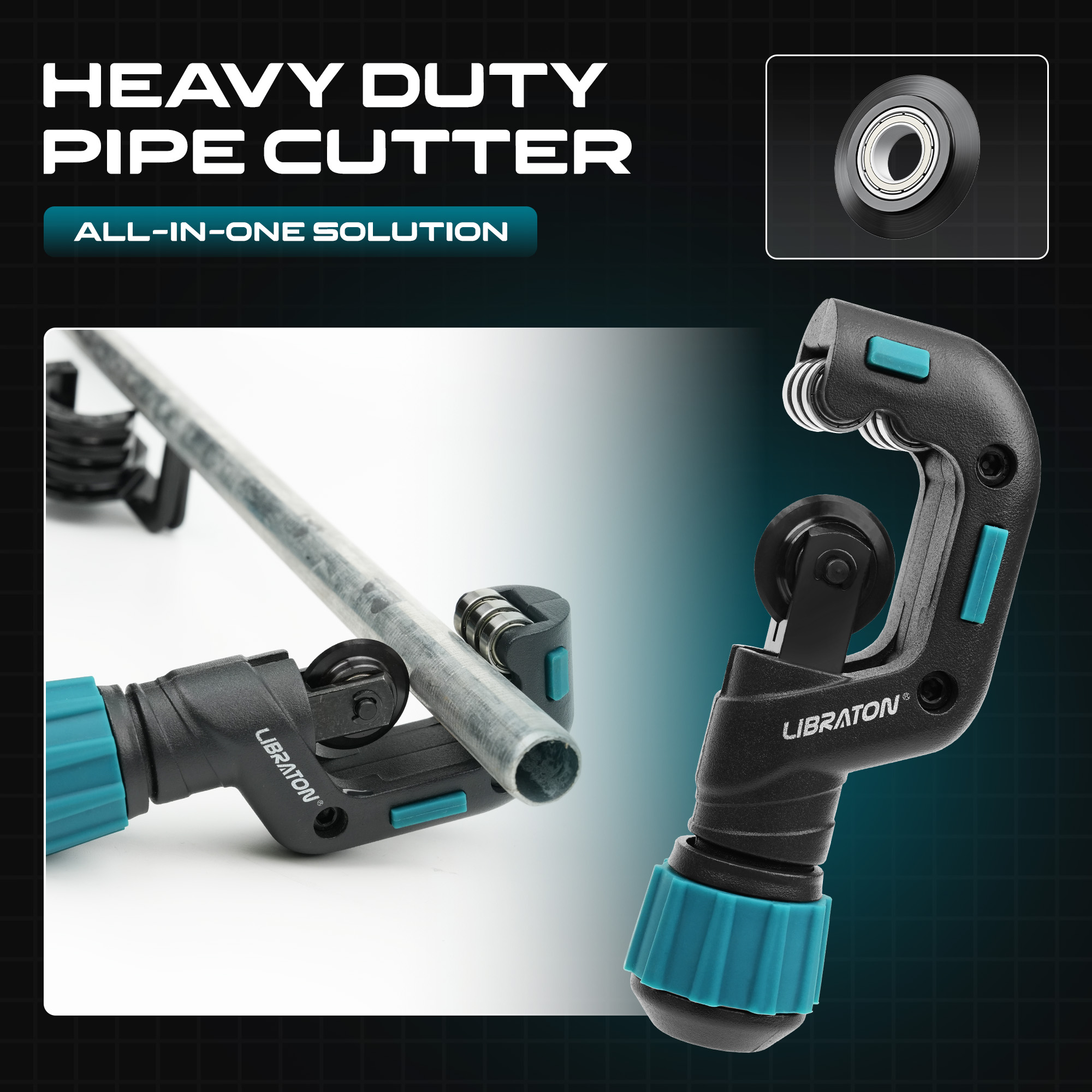 Cortador de tubos LIBRATON com - Pipe Cutter Ratchet avaliação e preço