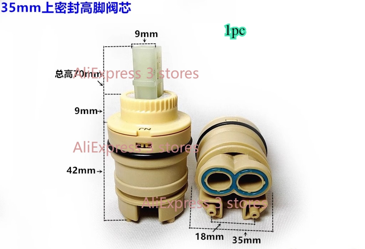 1 pçs 28mm/35mm/40mm torneira  - Basin Mixer Cartridge avaliação e preço