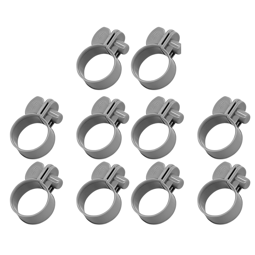 Conjunto de 4/10 peças de clip - Plastic Pipe Clip avaliação e preço