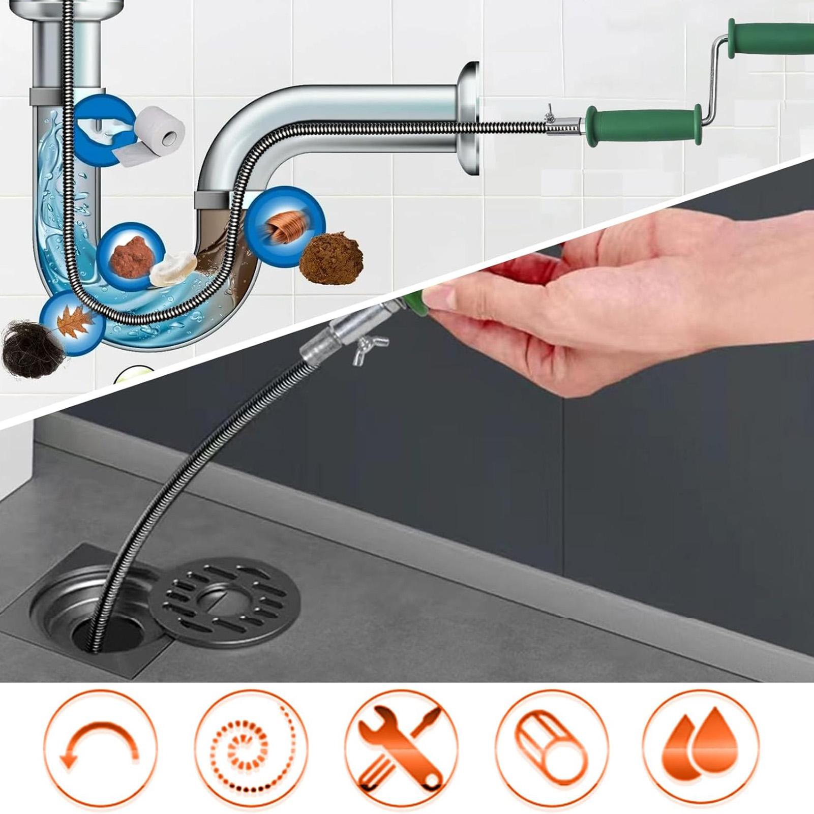 Desentupidor de Drenos Flexíve - Drain Snake Flexible avaliação e preço