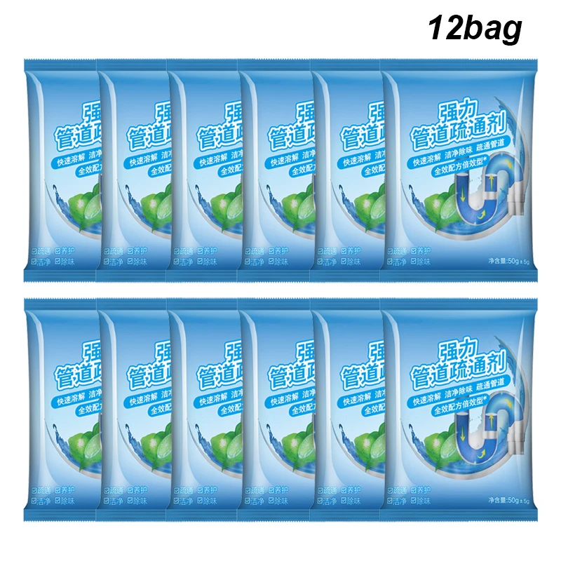 12 sacos de limpeza de drenage - Pipe Freeze Spray avaliação e preço