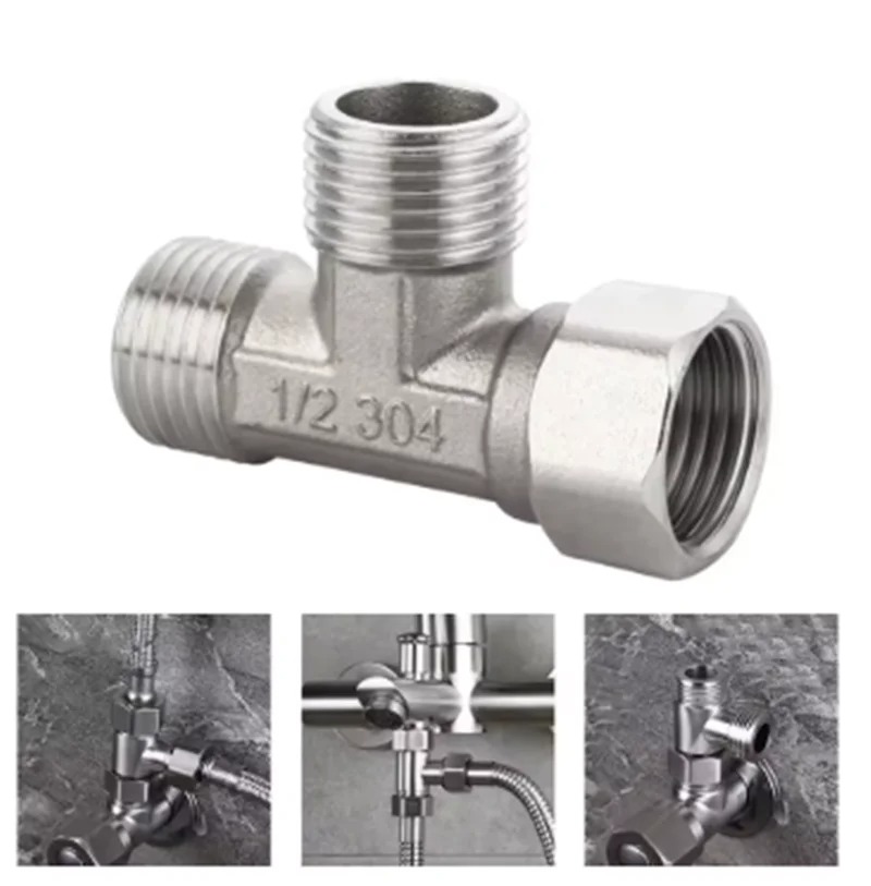 Adaptador t de aço inoxidável  - Shower Valve Cartridge avaliação e preço