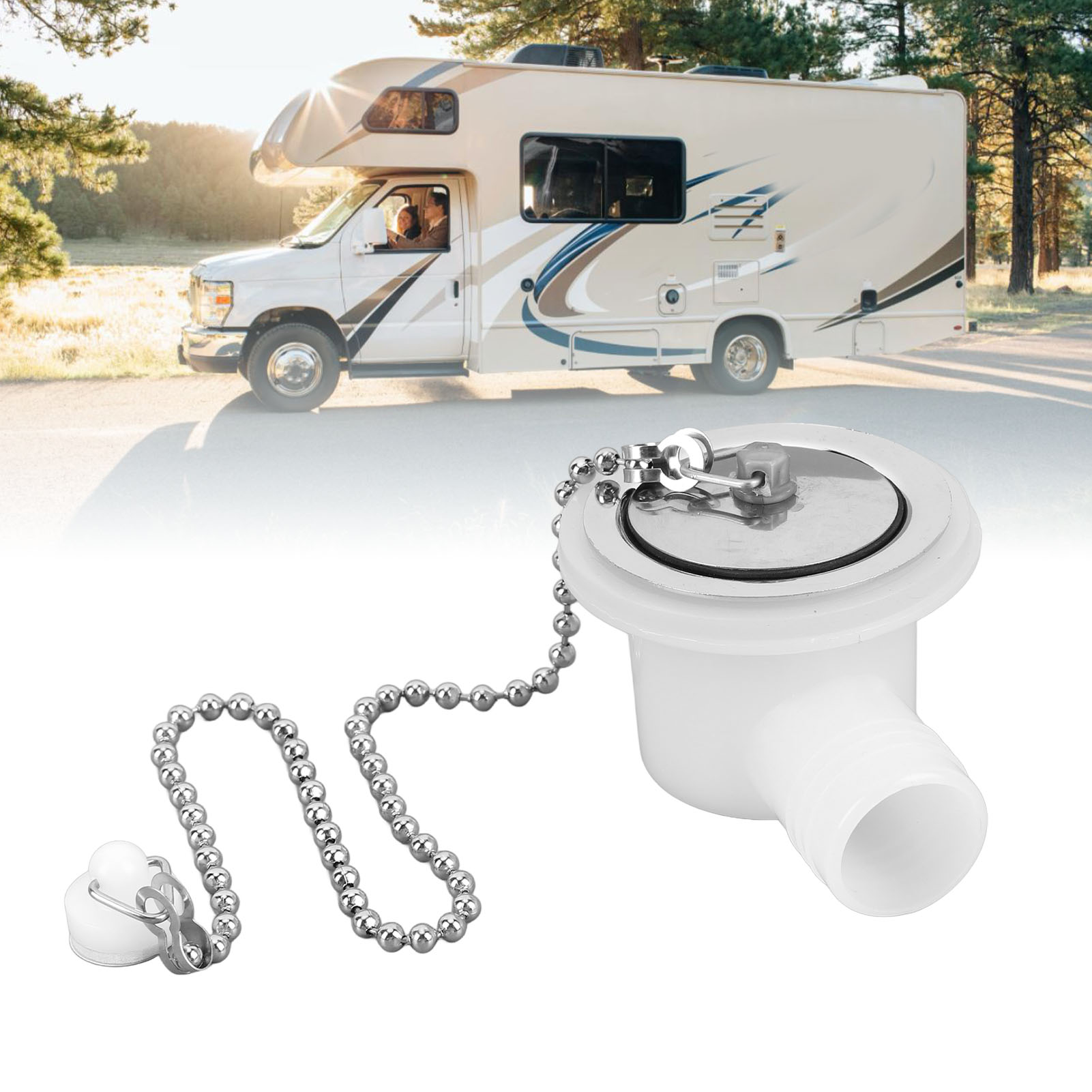 Conector de drenagem de pia rv - Drain Pipe Clip avaliação e preço