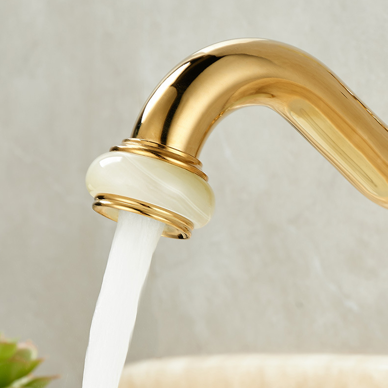 Torneira luxuosa de latão e ja - Basin Mixer Cartridge avaliação e preço
