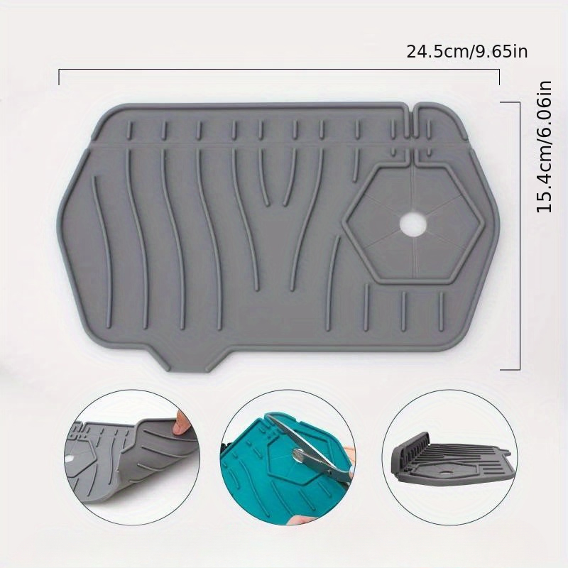 Tapete de torneira dupla face, - Silicone Tap Washer avaliação e preço