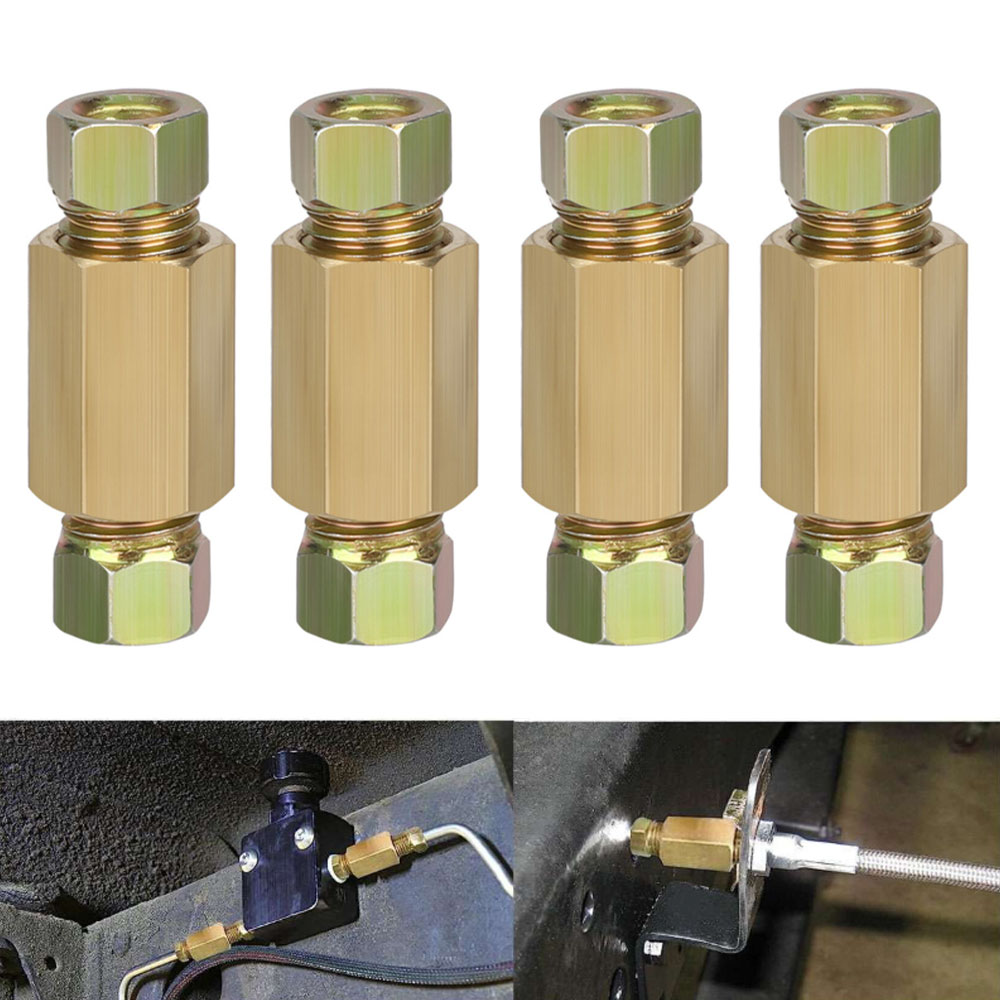 Latão Brake Line Tubo de compr - Compression Fitting Brass avaliação e preço