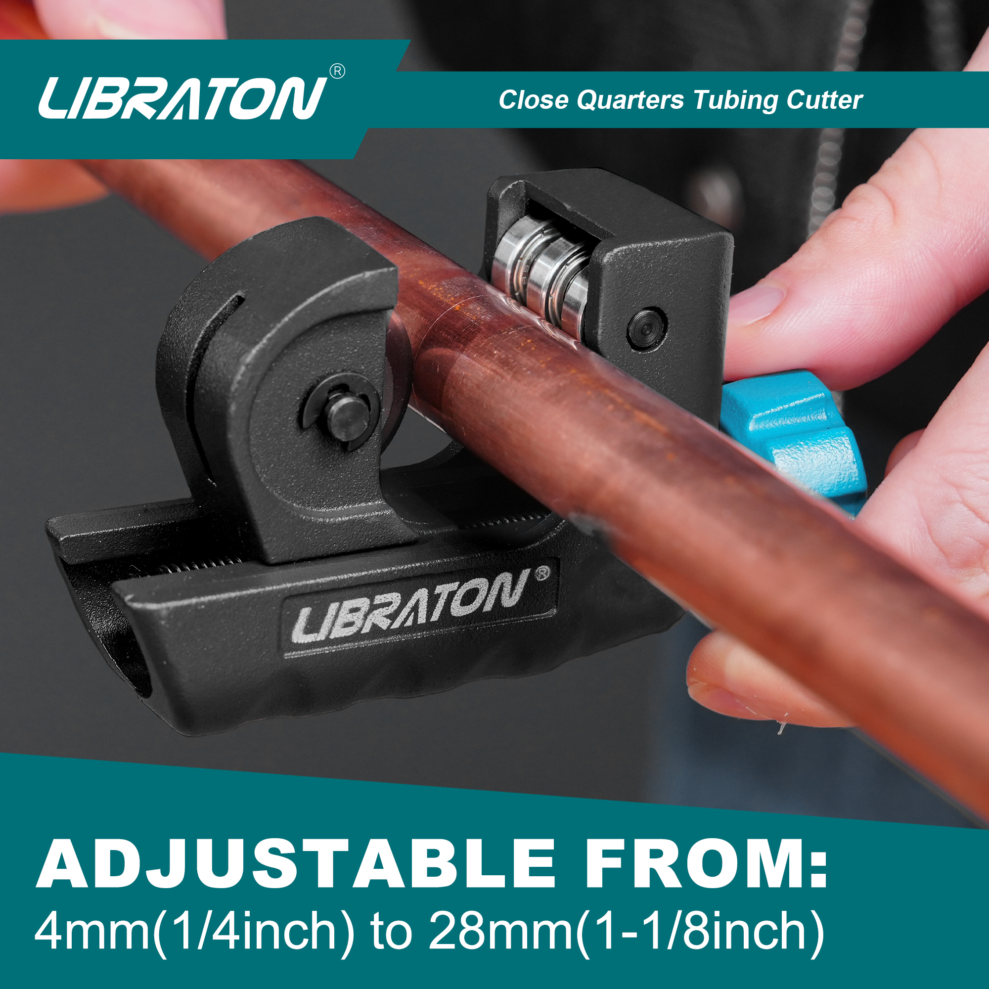 Libraton Copper Tubing Cutter, - Pipe Cutter Ratchet avaliação e preço