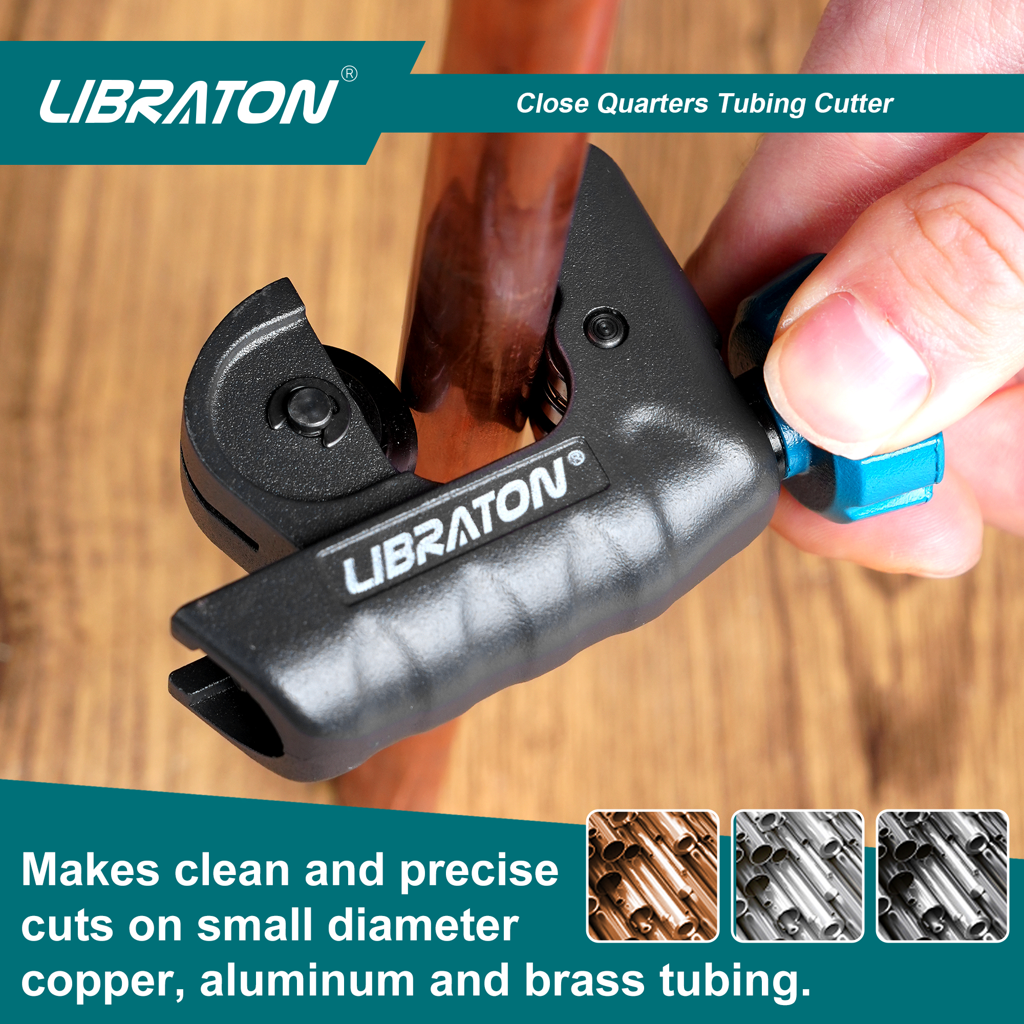 Libraton Copper Tubing Cutter, - Pipe Cutter Ratchet avaliação e preço