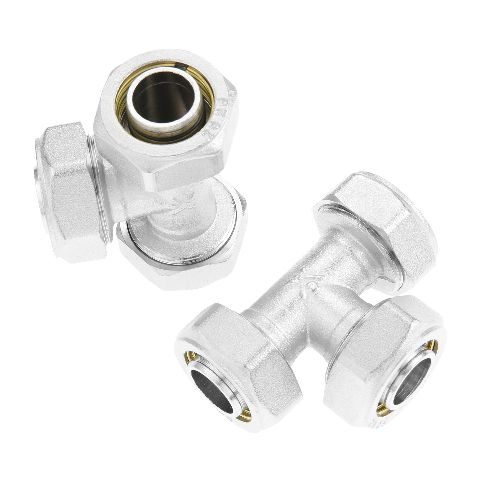 2 peças 3/4 ''acessórios de li - Compression Fitting Brass avaliação e preço