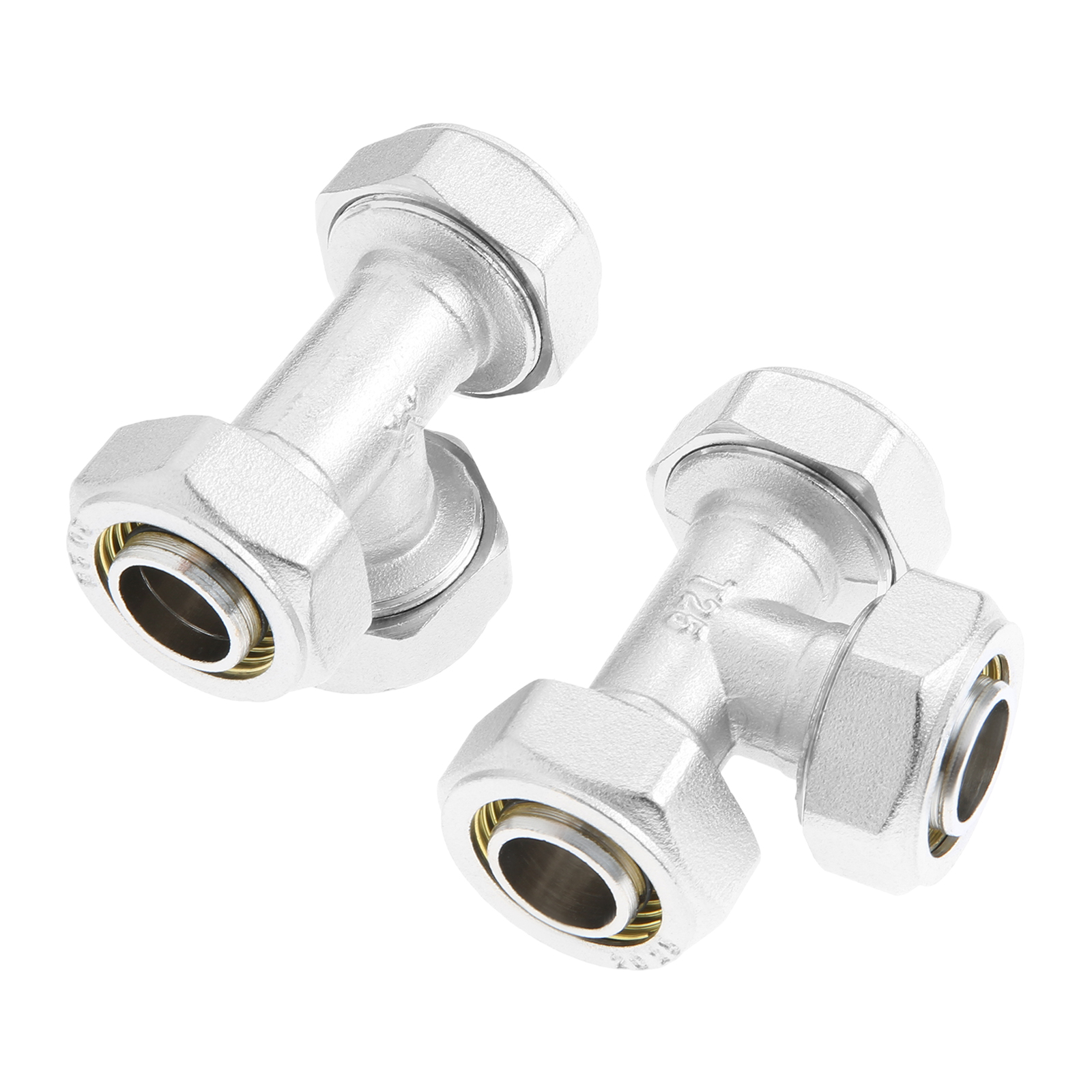 2 peças 3/4 ''acessórios de li - Compression Fitting Brass avaliação e preço