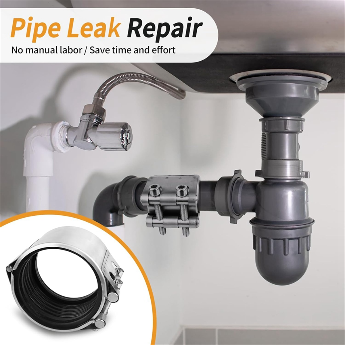Kit de braçadeira para reparo  - Plastic Pipe Clip avaliação e preço