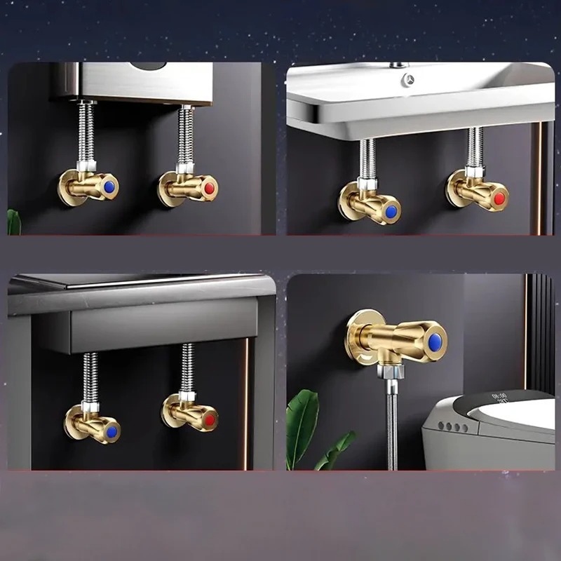 Válvula de Ângulo de Latão de  - Toilet Fill Valve avaliação e preço