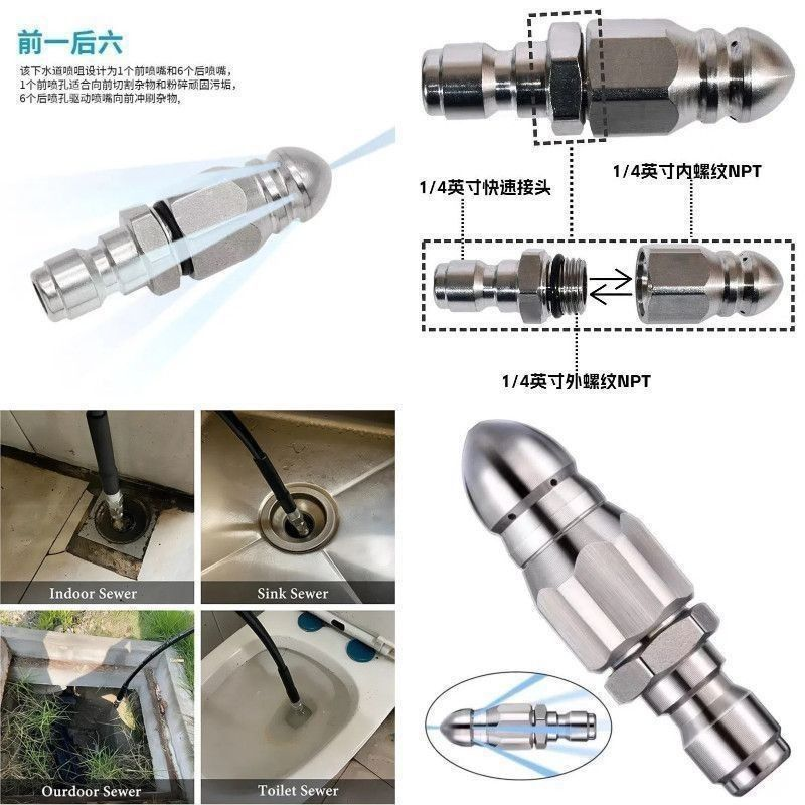 Bico de Alta Pressão para Limp - Drain Pipe Clip avaliação e preço